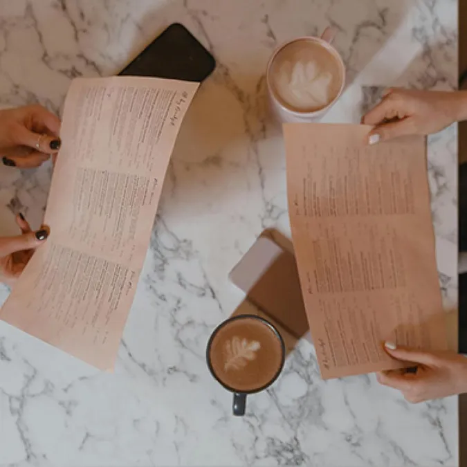 Coffee with science and risk-free food
