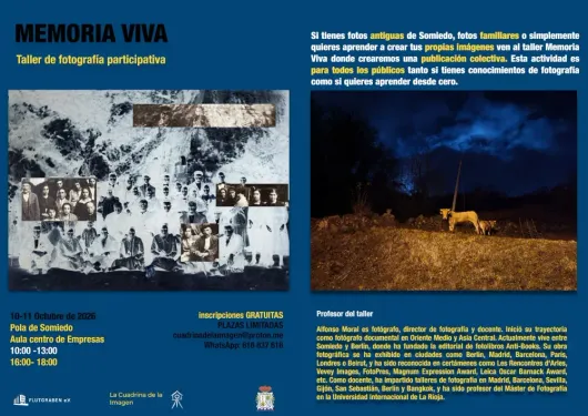 Taller de fotografía "Memoria Viva" en Somiedo