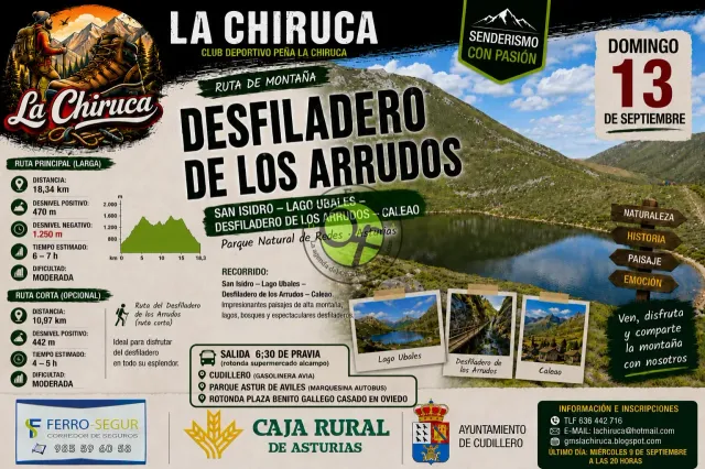 Grupo de Montaña La Chiruca: Ruta Puerto de San Isidro-Caleao