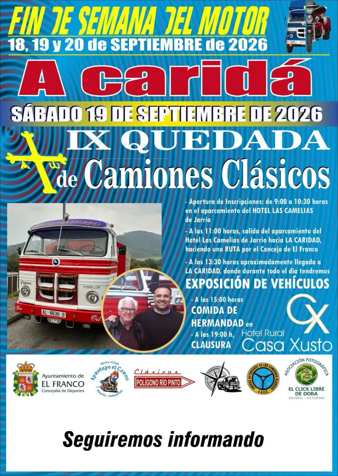 IX Quedada de Camiones Clásicos en A Caridá 2026