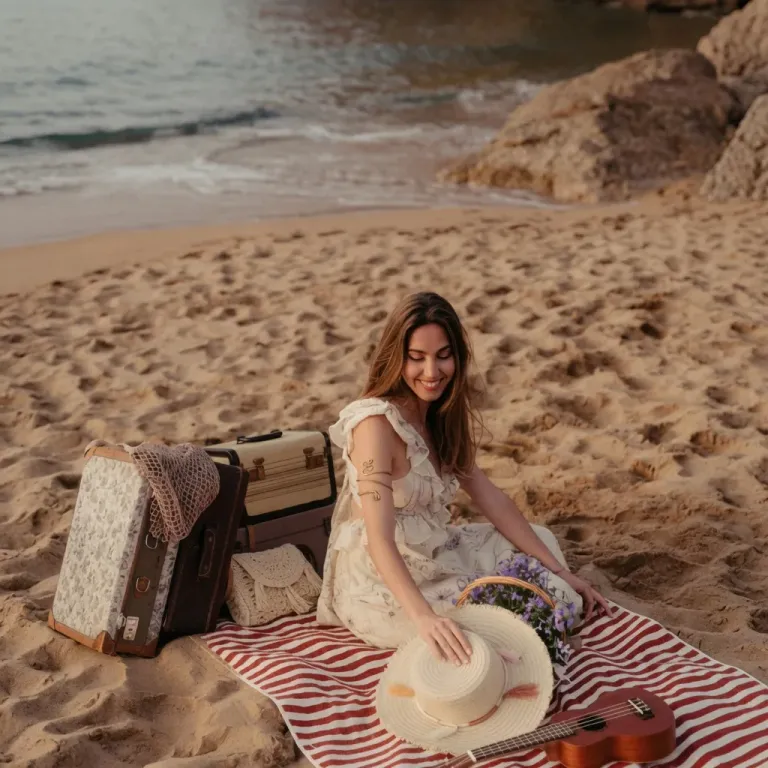 Laura Bera en Mestizo — Playa de Rodiles