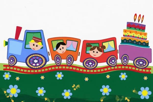 "The party arrives by train". Diverteatro of the CP Príncipe de Asturias