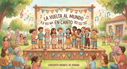 Música. La vuelta al mundo del canto.