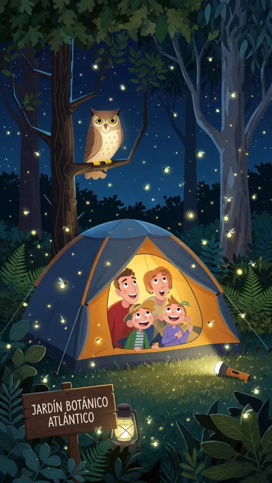 Night adventure at the Botánico