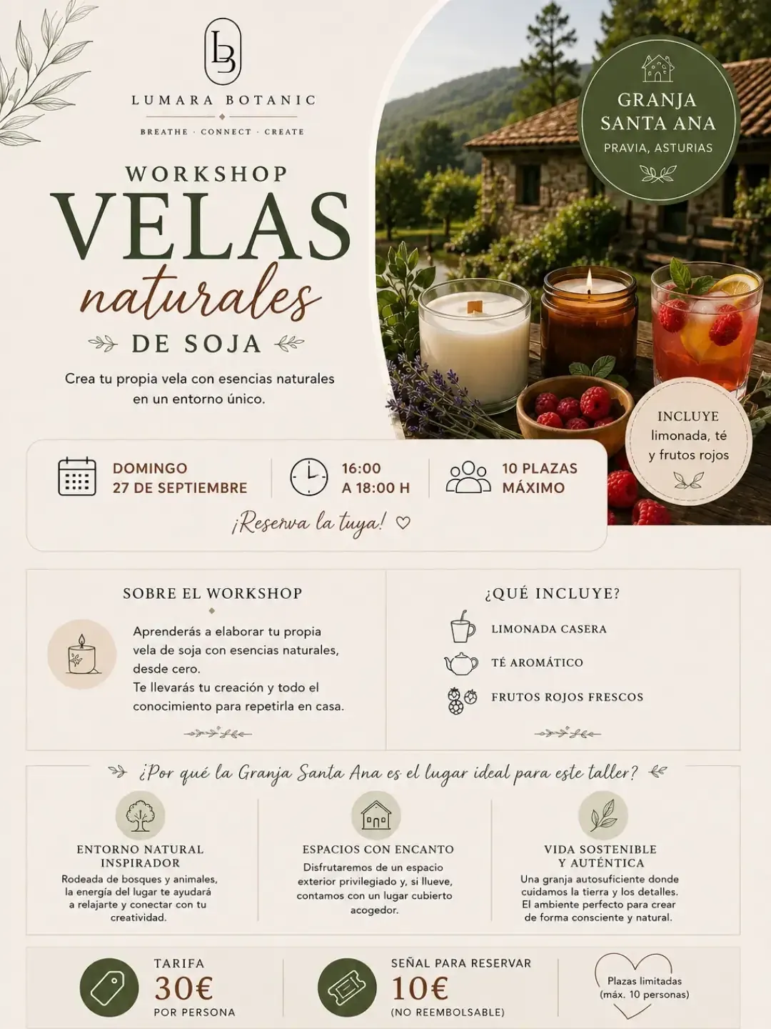 Workshop de Velas Naturales de Soja