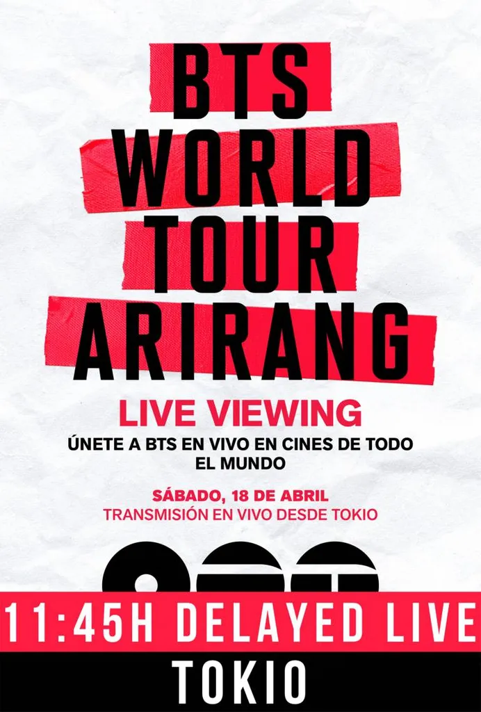 BTS WORLD TOUR 'ARIRANG' IN JAPAN: LIVE VIEWING
