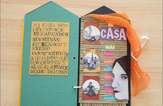 Cartoneras, a collective book creation workshop with recycled materials by Lara Meana