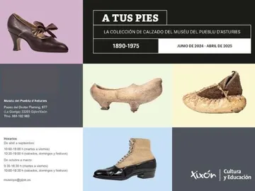 At Your Feet. The Footwear Collection of the Muséu del Pueblu d'Asturies, 1890 - 1975
