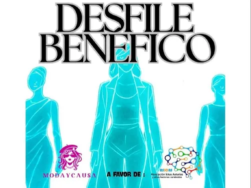 Desfile benéfico a favor de ASICAS (Asociación Ictus de Asturias y otras lesiones cerebrales adquiridas)