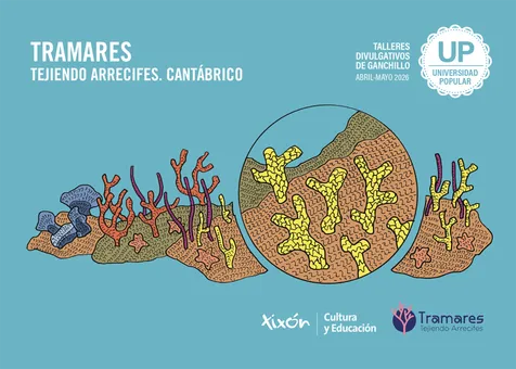 TRAMARES. Tejiendo arrecifes. Cantábrico Taller divulgativo de ganchillo