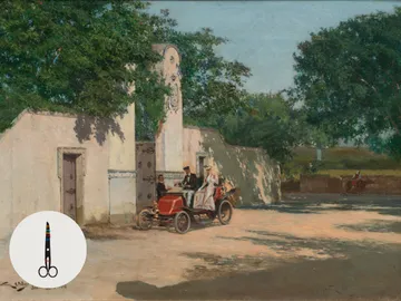 El pintor Juan Martínez Abades y Gijón (1862-1920) | Presentación de la obra: Domingo en Somió, 1901.