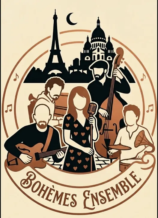 Arte en la Calle. Begoña. BOHÉMES ENSEMBLE. (Chanson francesa, Gypsy, Jazz, Swing)