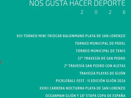 Programa de actividades de verano "Nos gusta hacer deporte 2026"