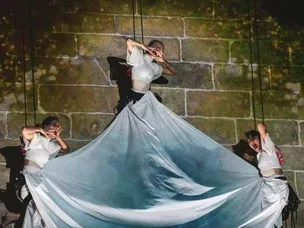 ARCU ATLÁNTICU FESTIVAL. Vertical dance. GEURE(R)A, Harrobi Dantza Bertikala