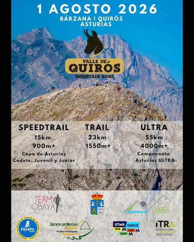 Valle de Quirós, Mountain Runs