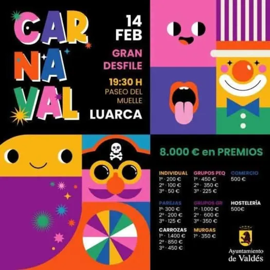 Carnaval de Luarca 2026. Valdés