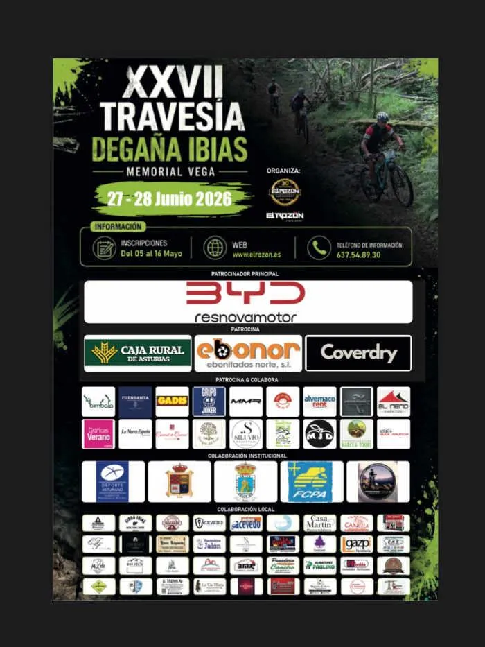 Travesia Degaña-Ibias. Ciclismo en el Suroccidente