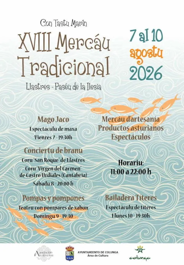 XVIII Mercado tradicional con sabor marinero de Lastres