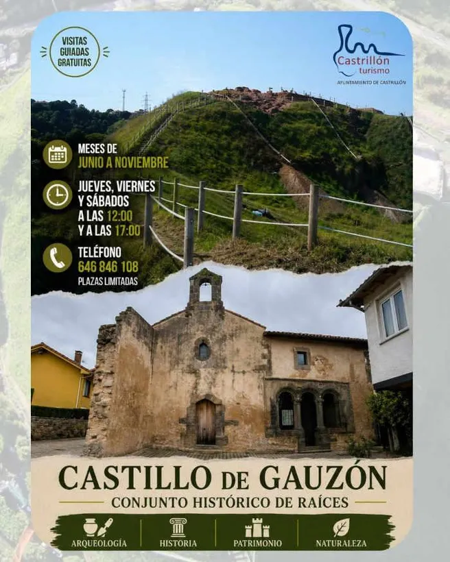 Castillo de Gauzón. Guided tours