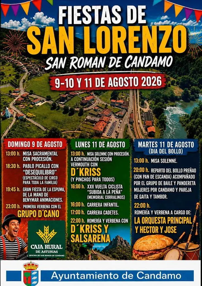 Fiestas de San Lorenzo en San Román