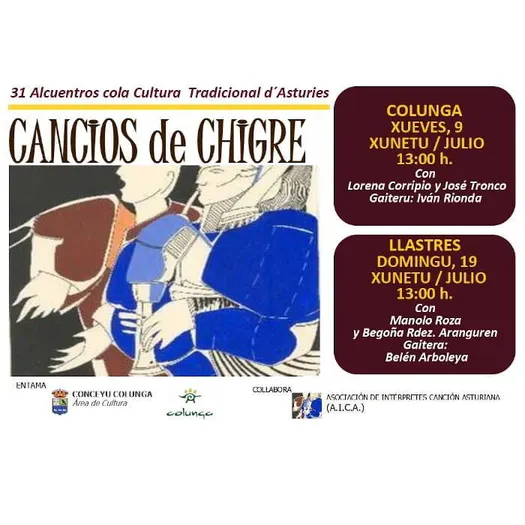 Cancios de Chigre en Colunga