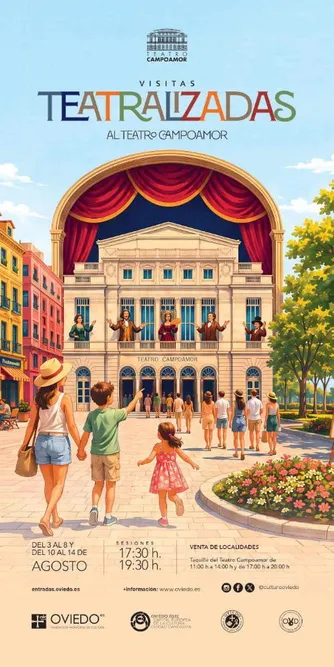 Theatrical tours of the Campoamor. Oviedo