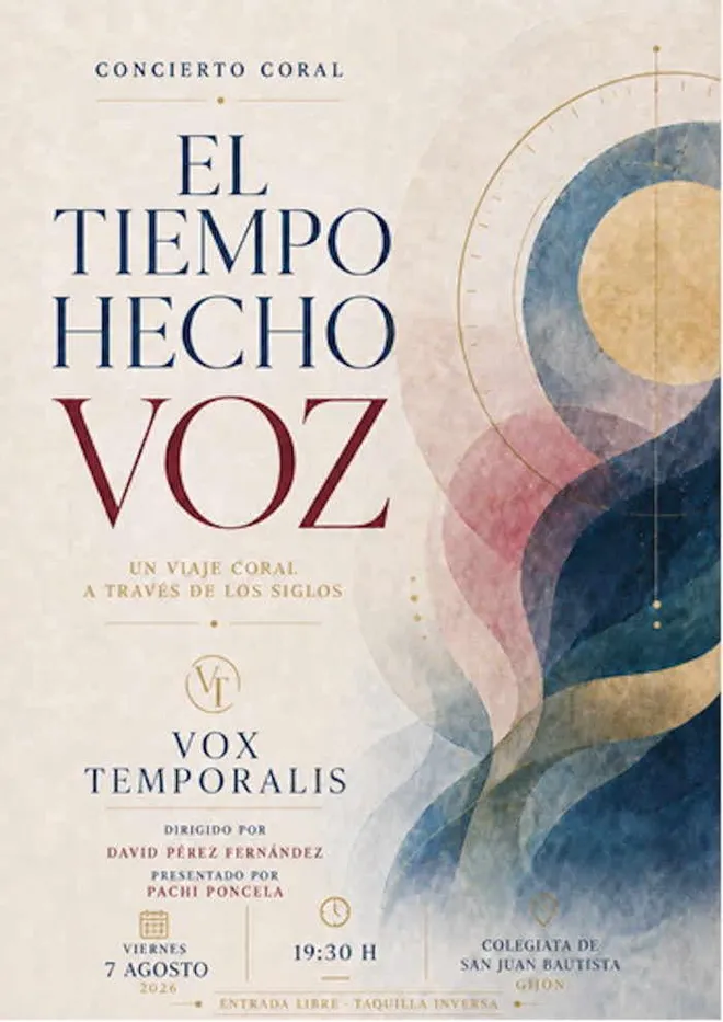 El tiempo hecho voz. Concierto en Gijón