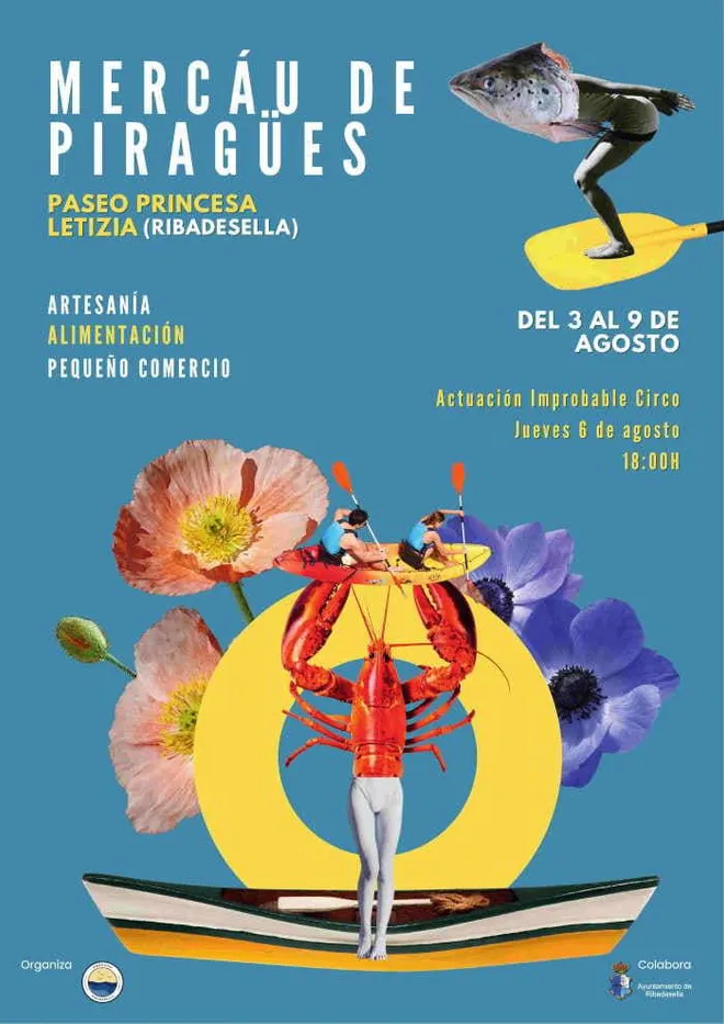 Mercáu de Piragües en Ribadesella