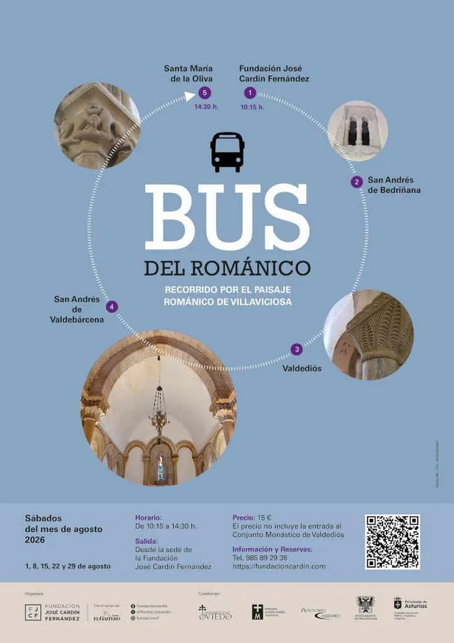 Romanesque Bus. Villaviciosa