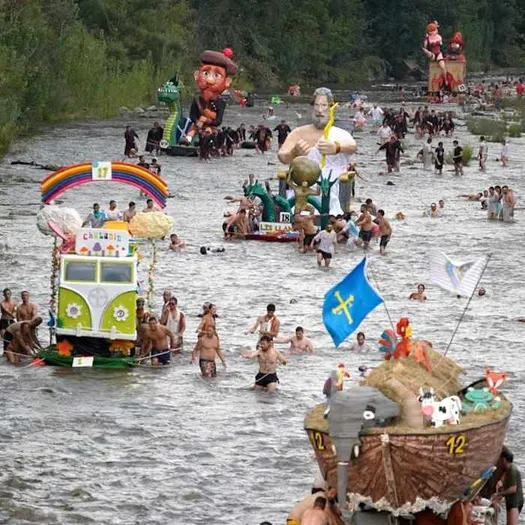 57th Folkloric Descent of the Nalón in Laviana