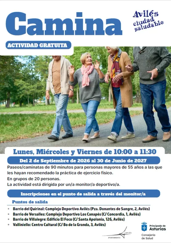 Actividad «Camina».
