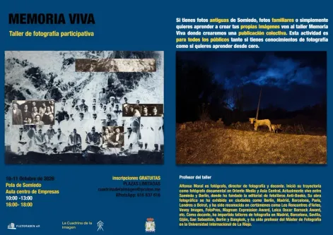Taller de fotografía "Memoria Viva" en Somiedo