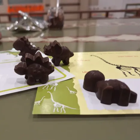 Pequeños chefs: dinosaurios de chocolate