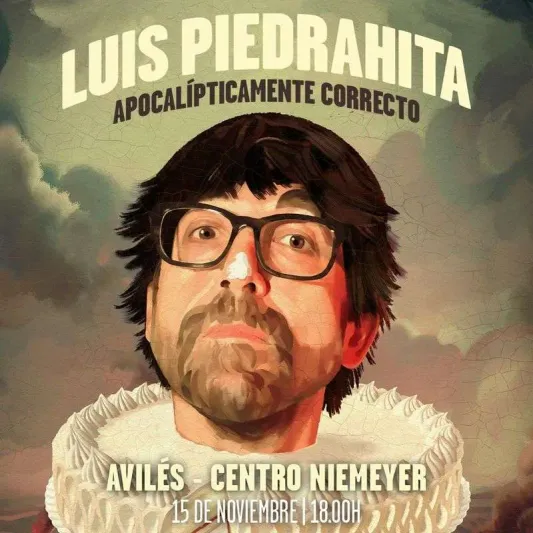 Luis Piedrahita presents his show “Apocalípticamente correcto” at the Centro Niemeyer