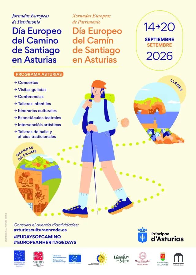 European Day of the Camino de Santiago in Asturias