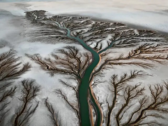 Edward Burtynsky Photography Exhibition 'Water'.