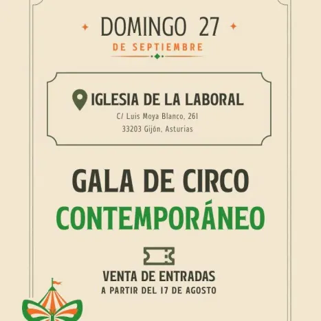 Festival Caparina. Gala de circo contemporáneo