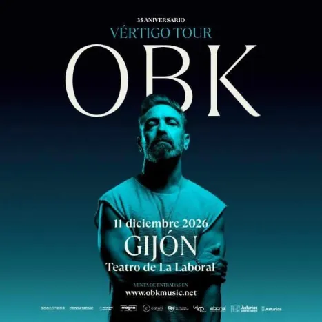 OBK. Vértigo Tour. Concert in Gijón