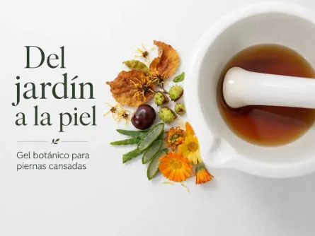 Taller adultos. Del jardín a la piel: gel botánico para piernas cansadas