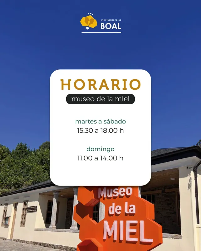 Horario del Museo de la Miel de Boal