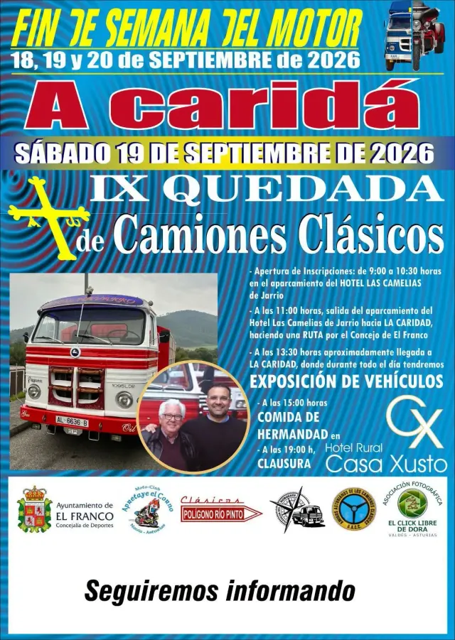 IX Quedada de Camiones Clásicos en A Caridá 2026