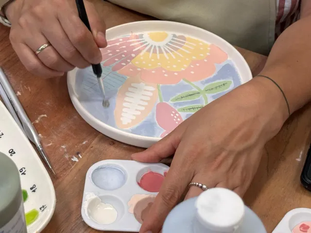 Paint your pottery