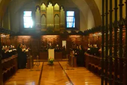 Cantos de la comunidad de monjas benedictinas