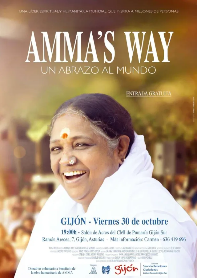 CINEMA "AMMA'S WAY" (A hug to the world).