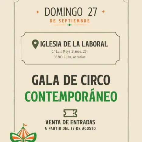 Festival Caparina. Gala de circo contemporáneo