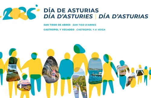 Día de Asturias 2026. San Tirso de Abres, Castropol y Vegadeo