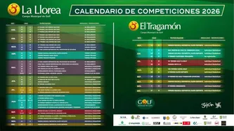Calendario competiciones golf 2026