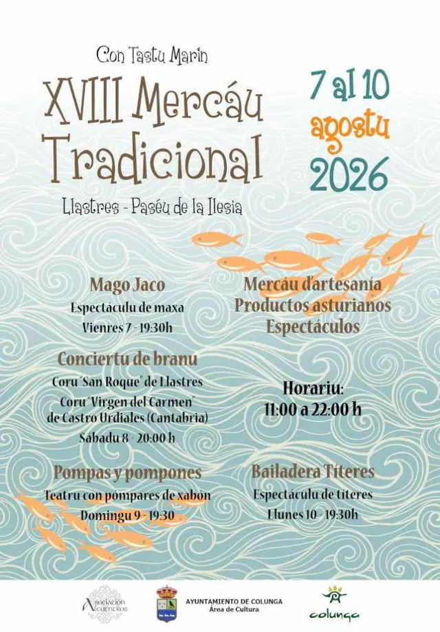 XVIII Mercado tradicional con sabor marinero de Lastres