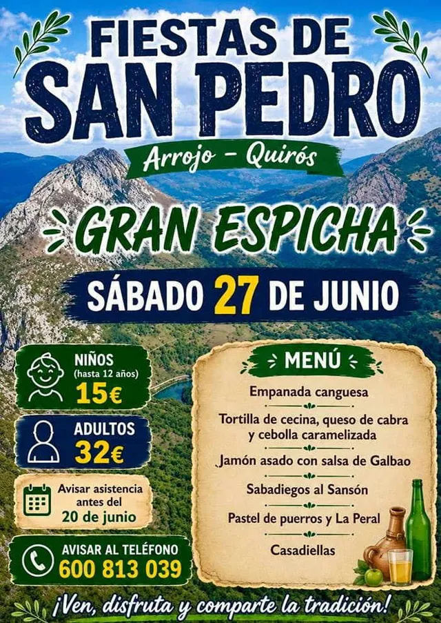 Fiestas de San Pedro. Quirós
