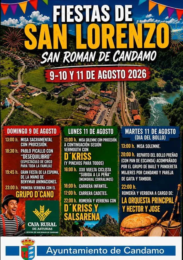 Fiestas de San Lorenzo en San Román